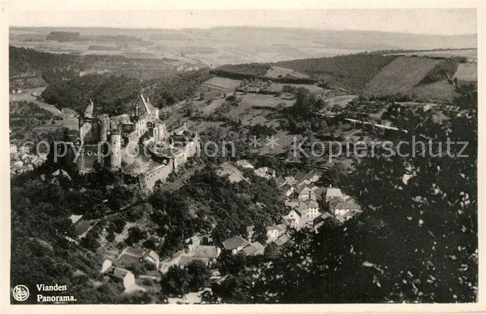 Vianden Panorama Chateau