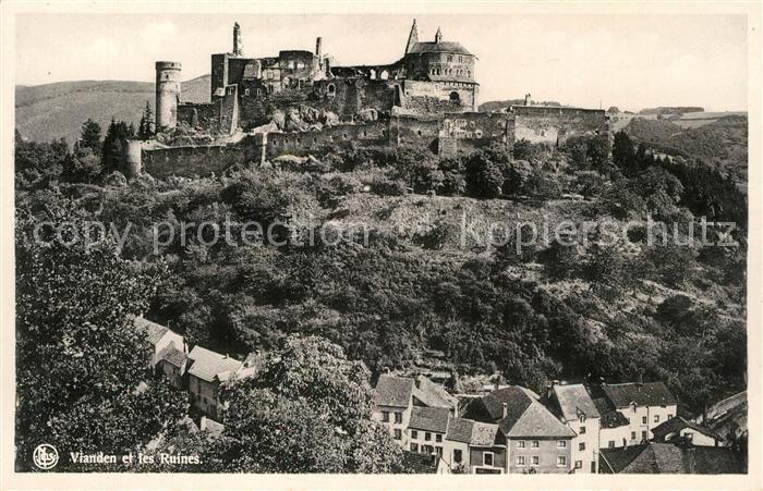 Vianden et les Ruines