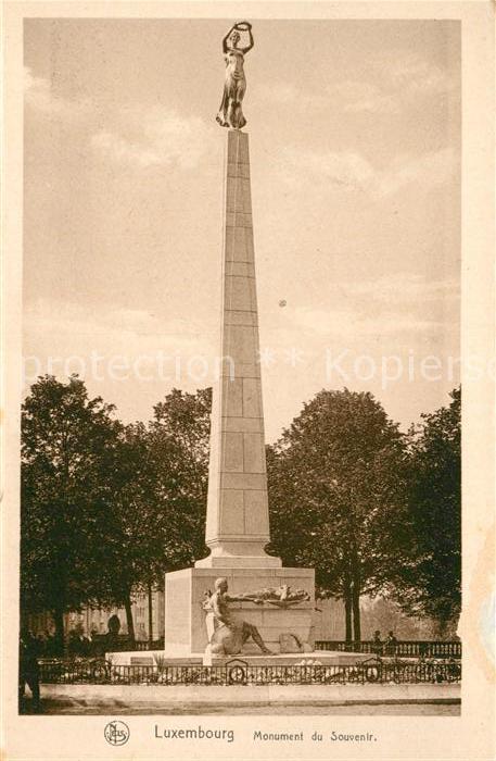 LUXEMBOURG  Luxemburg Monument du Souvenir