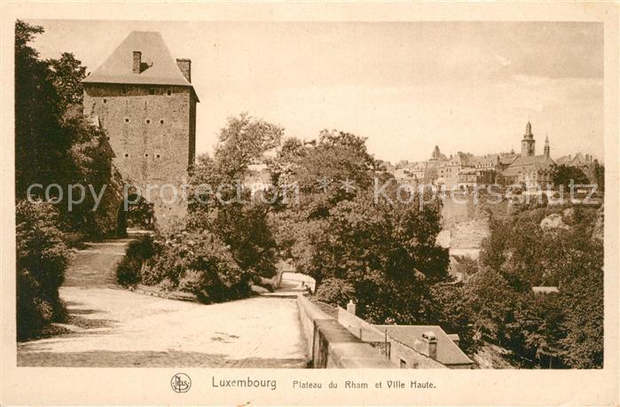 LUXEMBOURG  Luxemburg Plateau du Rham et Ville Haute