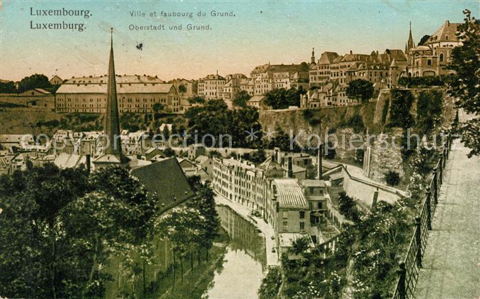 Luxembourg Luxembourg Ville et faubourg du Grund