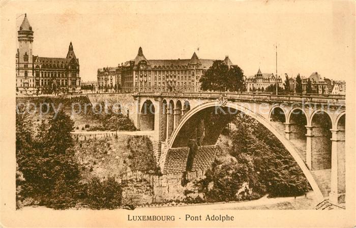 Luxembourg Luxembourg Pont Adolphe