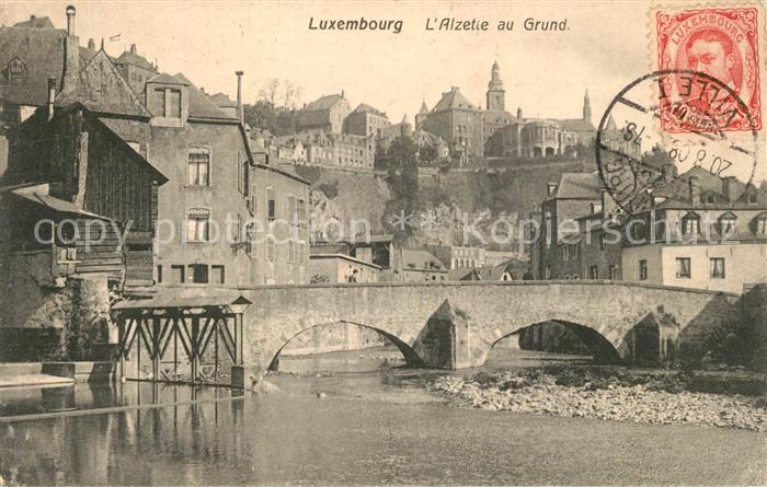 Luxembourg Luxembourg Alzette au Grund