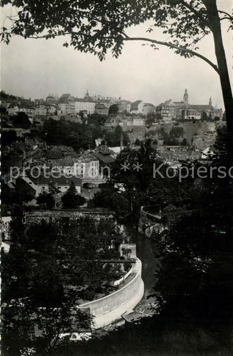 LUXEMBOURG  Luxemburg Vue sur la Corniche