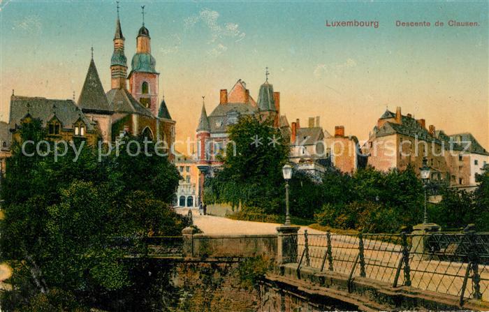 Luxembourg Luxembourg Descente de Clausen