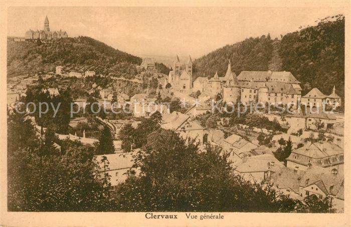Clervaux Vue Generale Abbey
