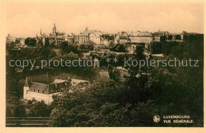 Luxembourg Luxembourg Vue generale