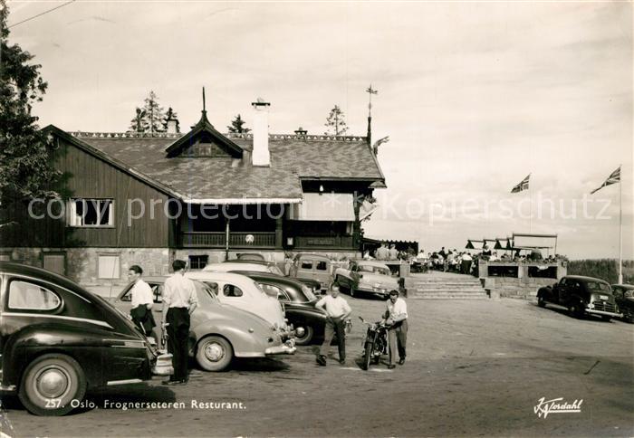 Oslo Norwegen Frognerseteren Resturant Restaurant