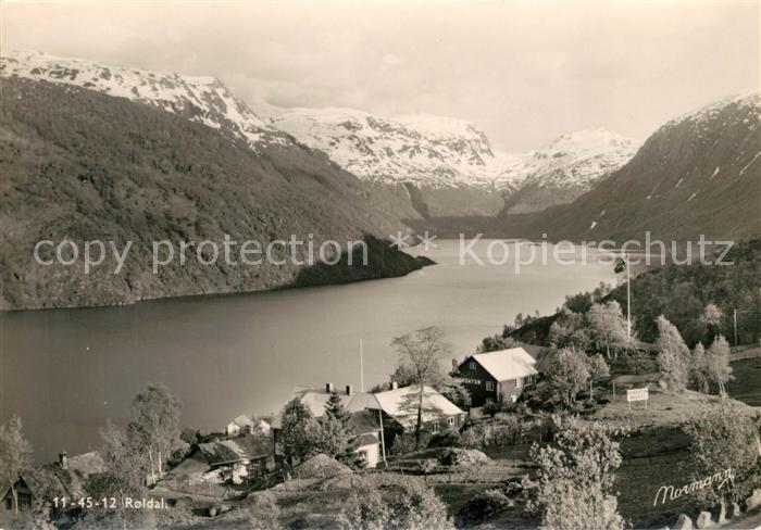 Roldal Panorama Berge