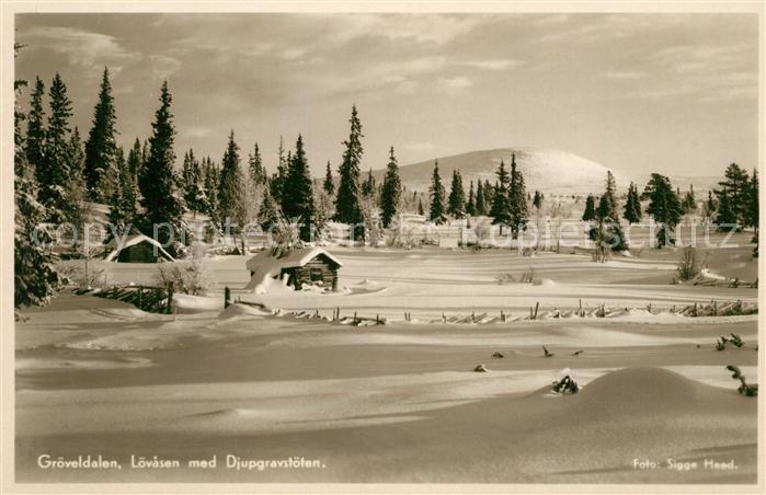 Dalarna Groeveldalen Loevasen med Djupgravstoeten