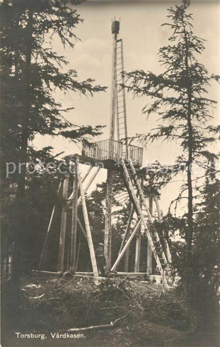 Torsburg Vardkasen Aussichtsturm