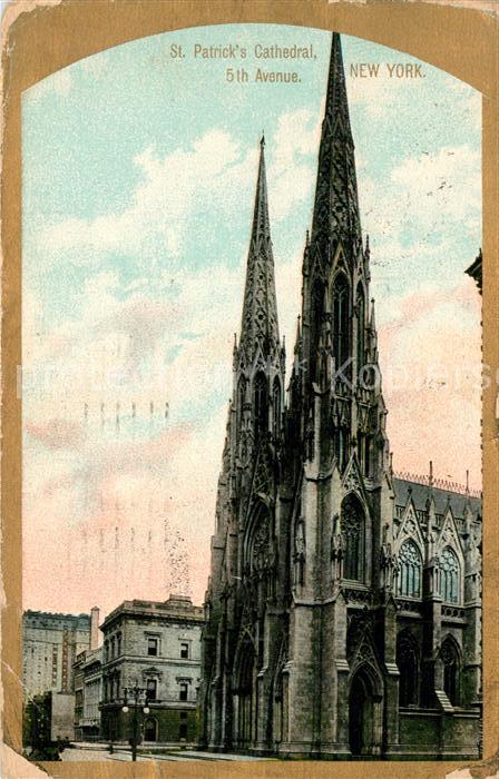 New York City St. Patricks Cathedral 5 th Avenue