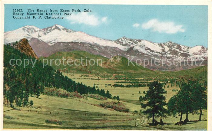 Estes Park Rocky Mountain National-Park