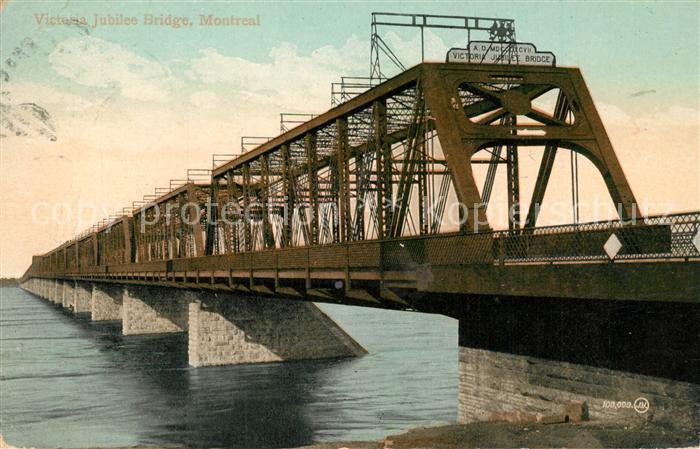 Montreal Quebec Victoria Jubiles Bridge