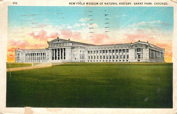 Chicago Illinois New Field Museum of Natural History Grant Park