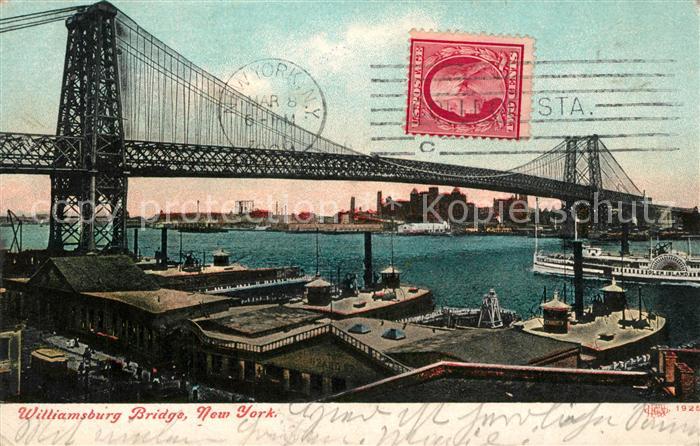 New York City Williamsburg Bridge