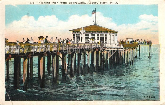 Asbury Park Fishing Pier from Boardwalk
