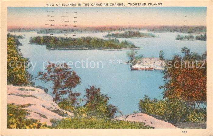 Clayton New York Islands in the Canadian Channel