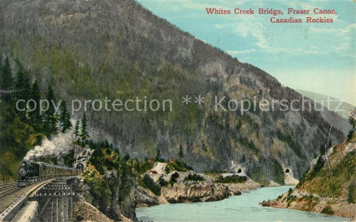 Fraser Canyon White Creek Bridge Canadian Rockies