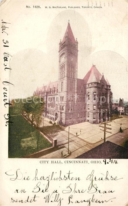 Cincinnati Ohio City Hall