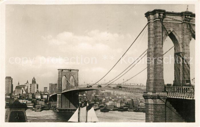 New York City Brooklyn Bruecke