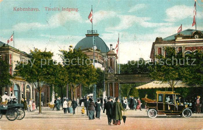 Kopenhagen Tivolis Indgang