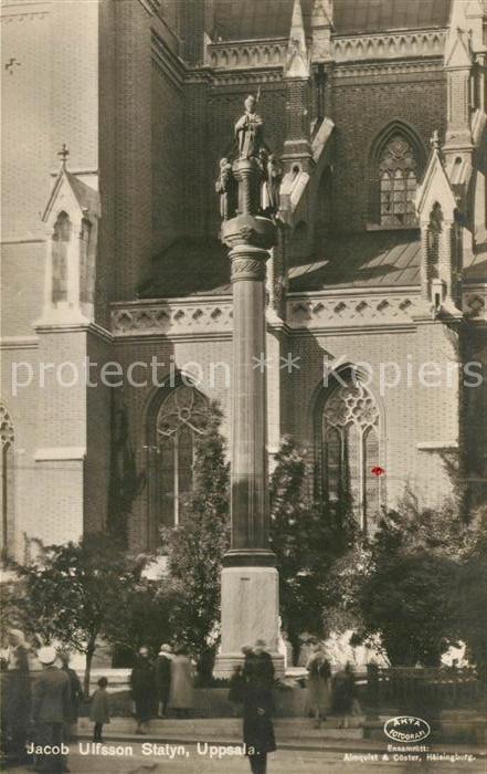 Uppsala Jacob Ulfsson Statyn