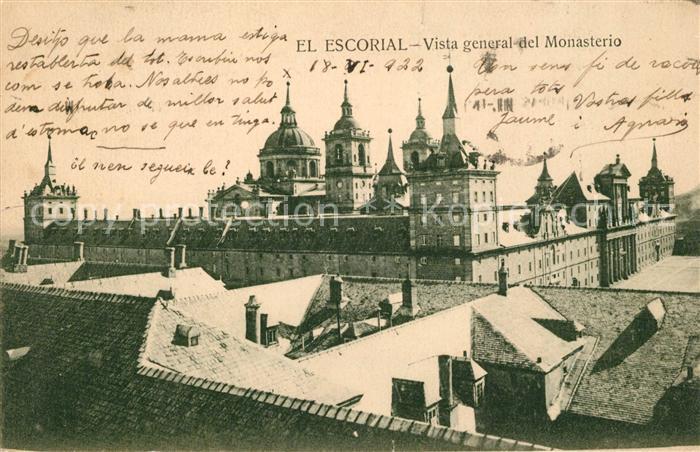 El Escorial Vista general del Monasterio