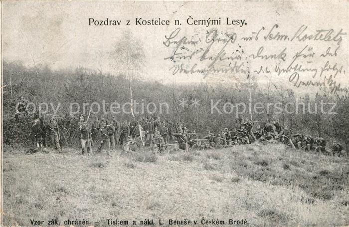 Kostelec nad Labem Soldaten Krieg