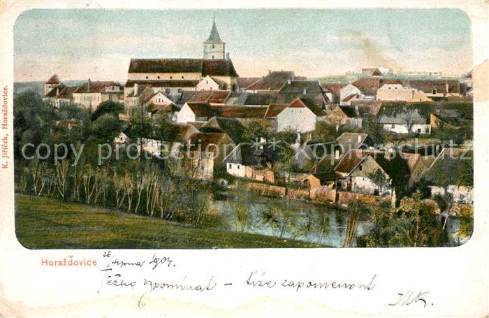 Horazdovice Kirche Panorama