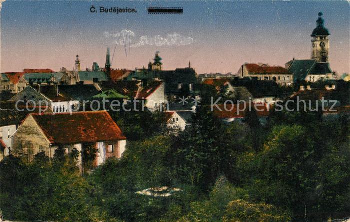 Budejovice Panorama Kirche