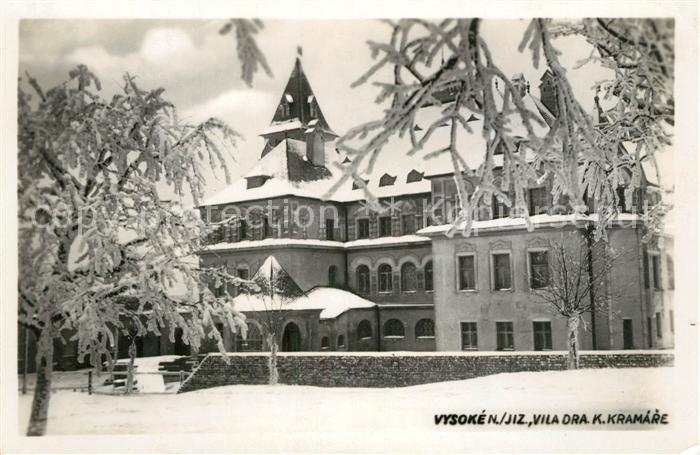 Vysoke nad Jizerou Vila Dra Kramare Winter