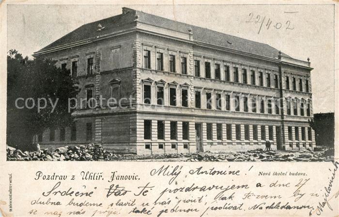 Uhlirske Janovice Nova skolni budova