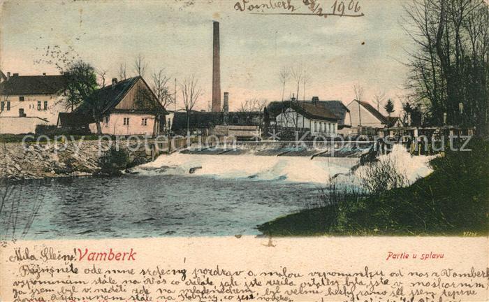 Vamberk Wamberg Panorama Stauwehr