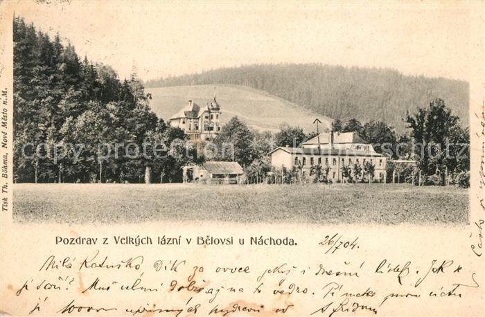 Nachoda Velkych lazni Belovsi