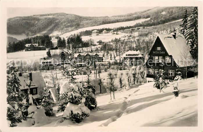 Spindleruv Mlyn Spindlermuehle Winterlandschaft