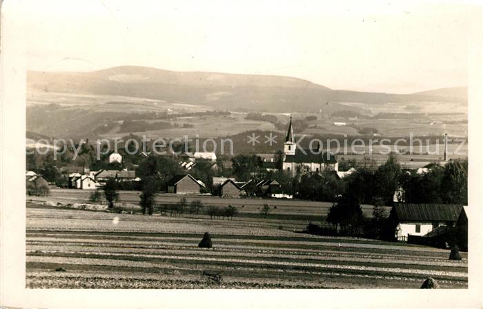 Solnice Solnitz Panorama Kirche
