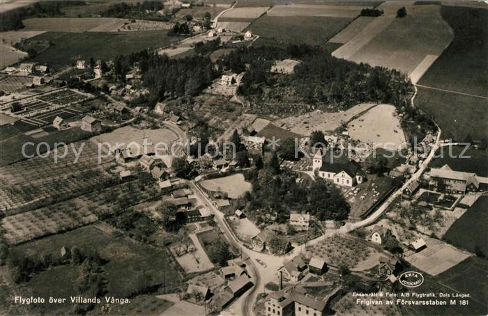 Kristianstad Fliegeraufnahme Villands Vaenga