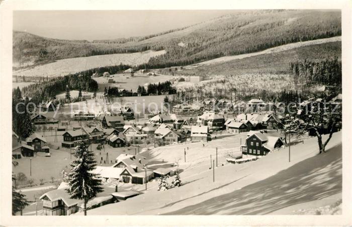 Spindleruv Mlyn Spindlermuehle Winterlandschaft
