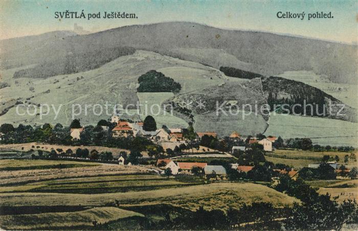 Svetla Nad Sazavou Jestedem Panorama