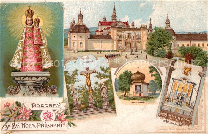 Sv Hory Kloster Gnadenbild Kapelle Kreuzigungsgruppe