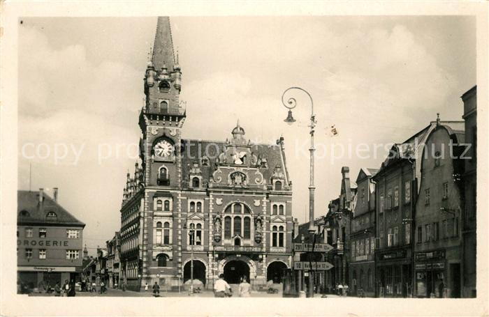 Frydlant Stalingradske Platz Rathaus