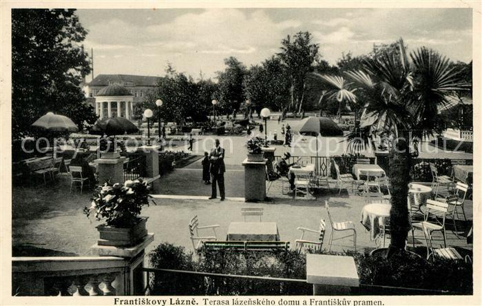 Frantiskovy Lazne Kurpark Cafe Terrassen