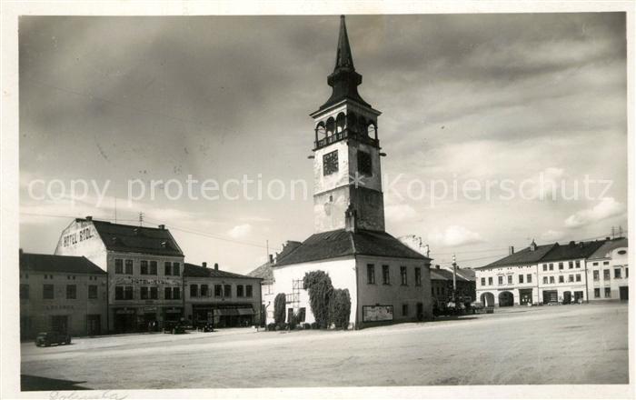 Dobruska Gutenfeld Marktplatz Rathaus
