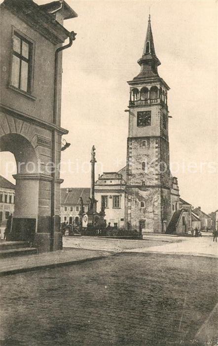 Dobruska Gutenfeld Rathaus Marktplatz