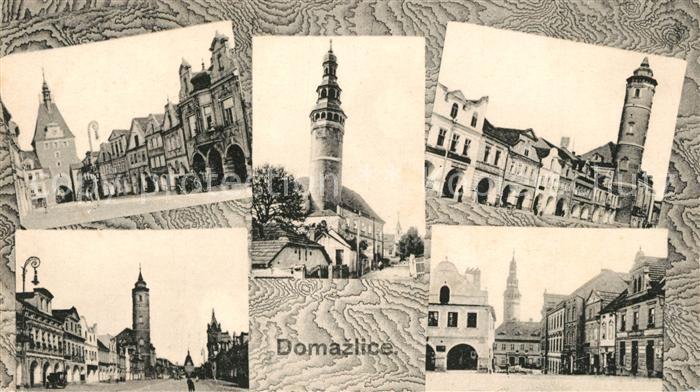 Domazlice Stadtansichten
