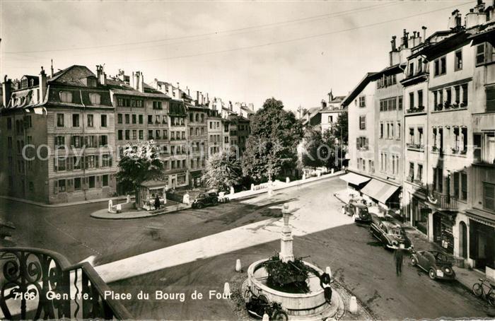 Geneve GE Place du Bourg de Four