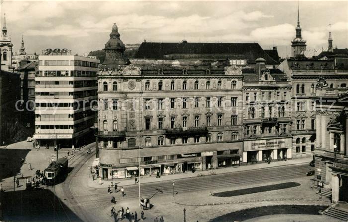 Brno Bruenn Malinovskeho Marktplatz