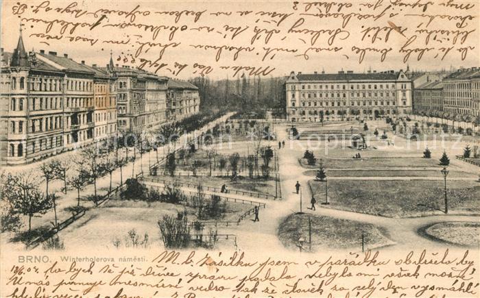 Brno Bruenn Platz der Republik