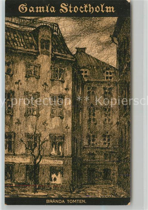 Gamla Braenda Tomten Kuensterkarte Unman